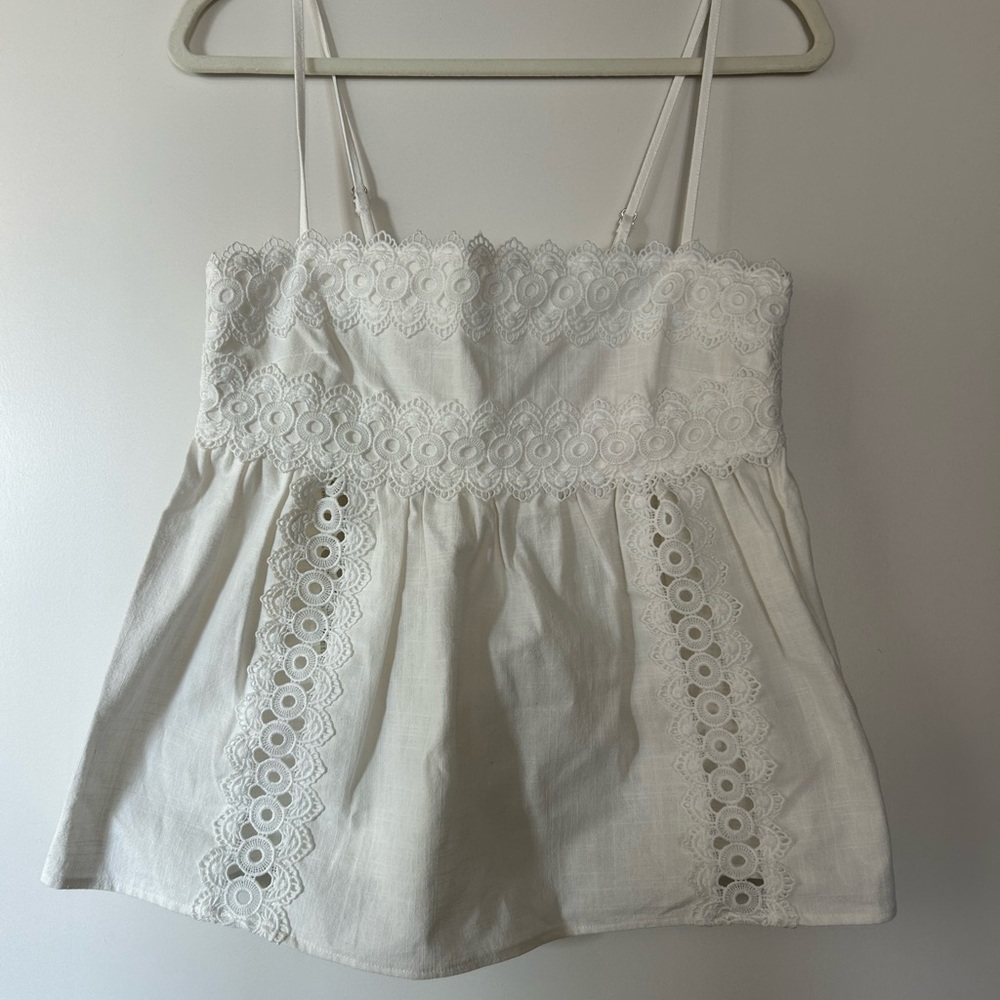 Altar'd State Ivory Lace Camisole
